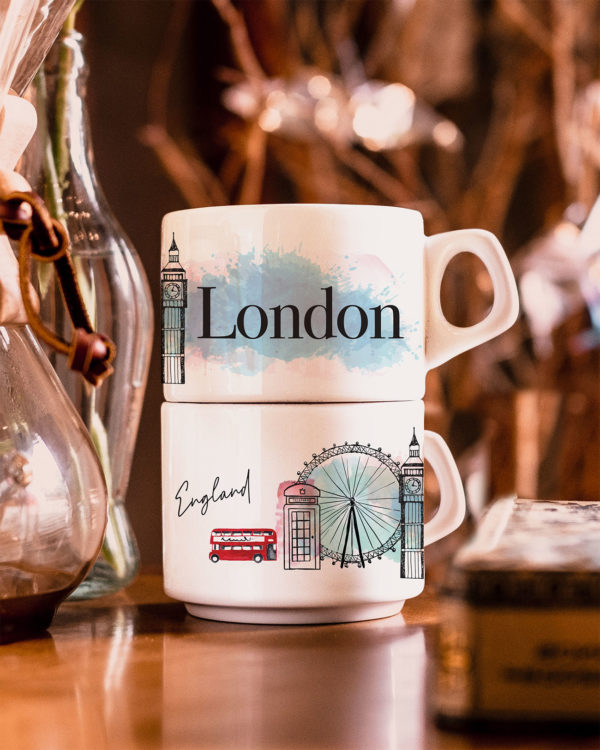 Xícara Londres - Café do Viajante