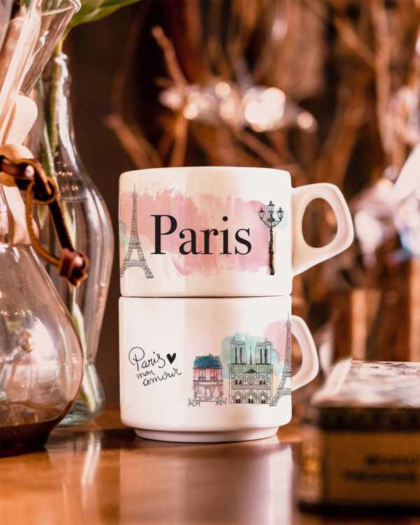 Xícara Paris - Café do Viajante